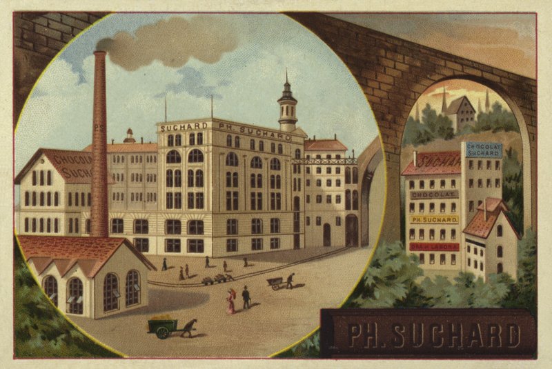 Suchard chocolate factory by European School