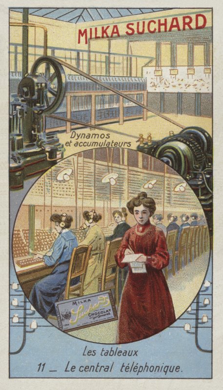 Telephone exchange by European School