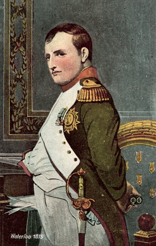 Waterloo 1815, Napoleon by European School