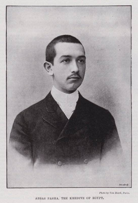 Abbas Pasha, Khedive of Egypt by European Photographer
