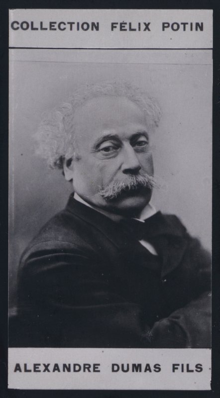 Alexandre Dumas Fils (1824-1895) by European Photographer
