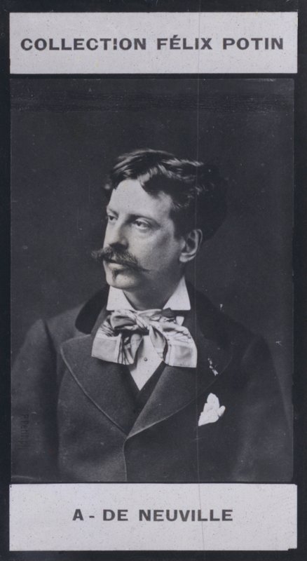 Alphonse de Neuville (1836-1885) by European Photographer
