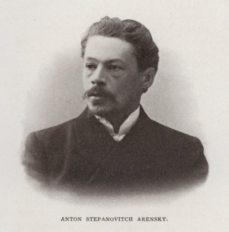 Anton Stepanovich Arensky by European Photographer