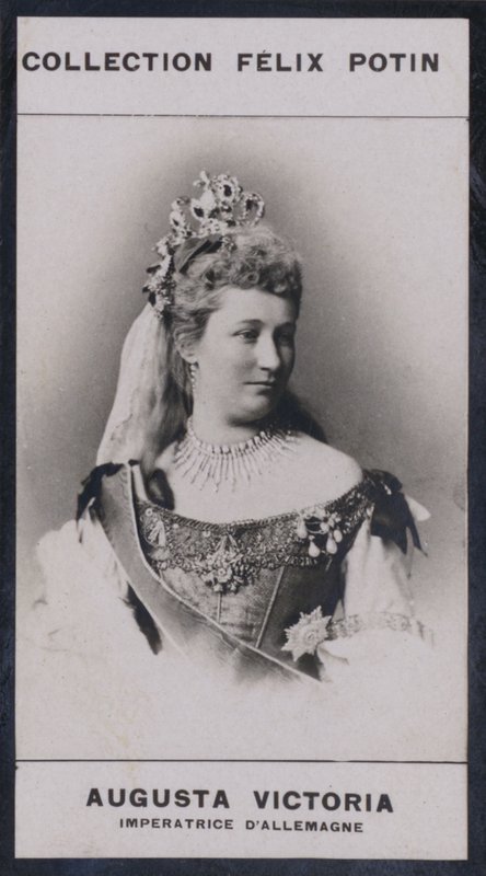 Augusta-Victoria, Empress of Germany (1858) by European Photographer