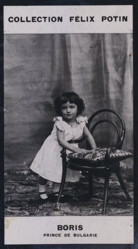 Boris, Crown Prince of Bulgaria (1894) by European Photographer