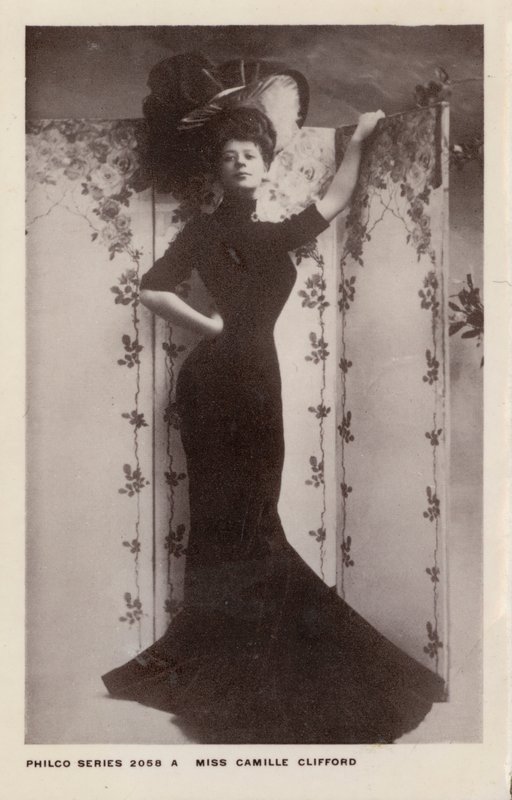 Camille Clifford, Belgian-born Stage Actress by European Photographer