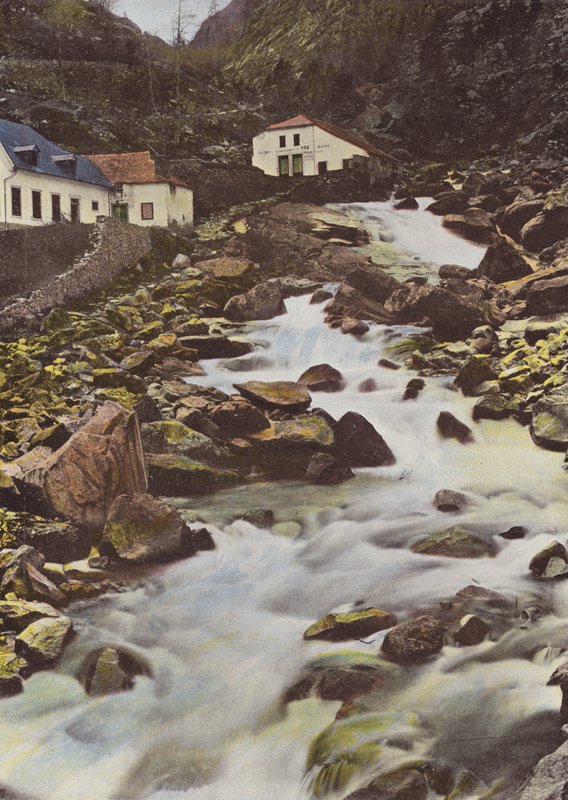 Cauterets, Petit-Saint-Sauveur Waterfall by European Photographer