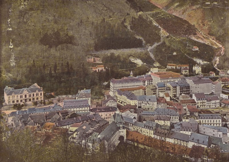 Cauterets, View from Pauze-Vieux by European Photographer