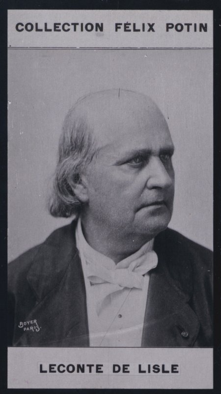 Charles Leconte De Lisle (1818-1894) by European Photographer
