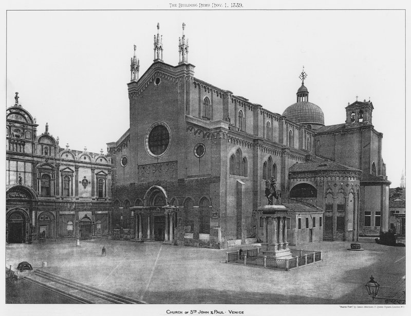 Church of Sts John and Paul, Venice by European Photographer