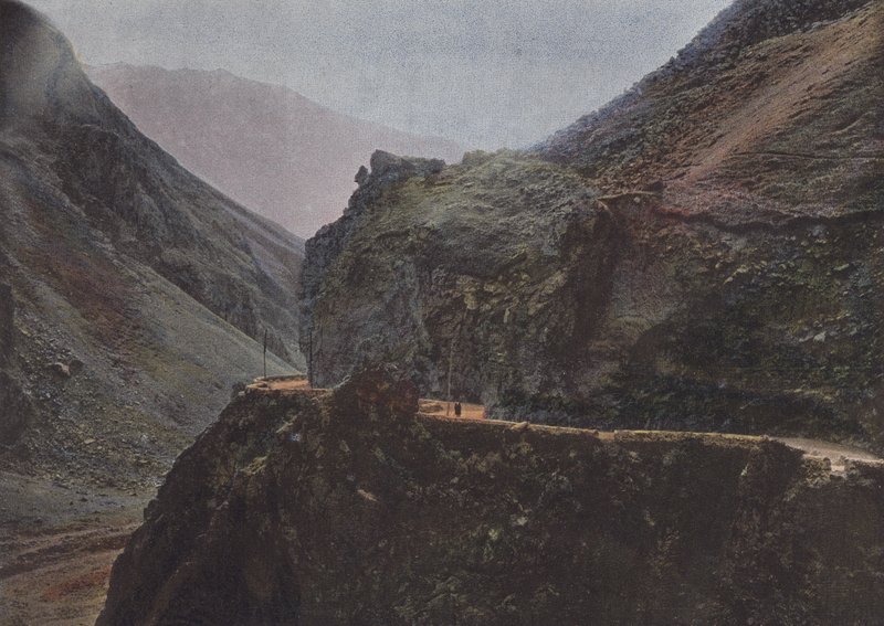 Between Lars and Kasbeck, Military Road of Georgia by European Photographer