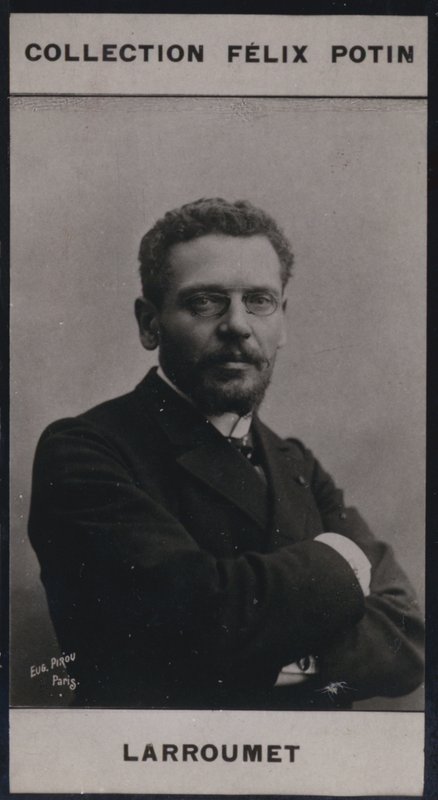 Gustave Larroumet (1852) (b/w photo) by European Photographer