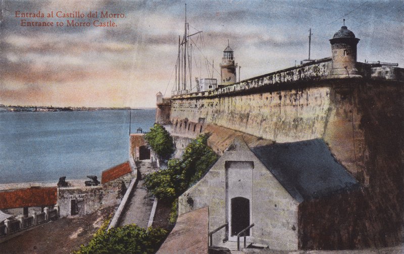 Havana, Cuba: Entrance to Morro Castle by European Photographer