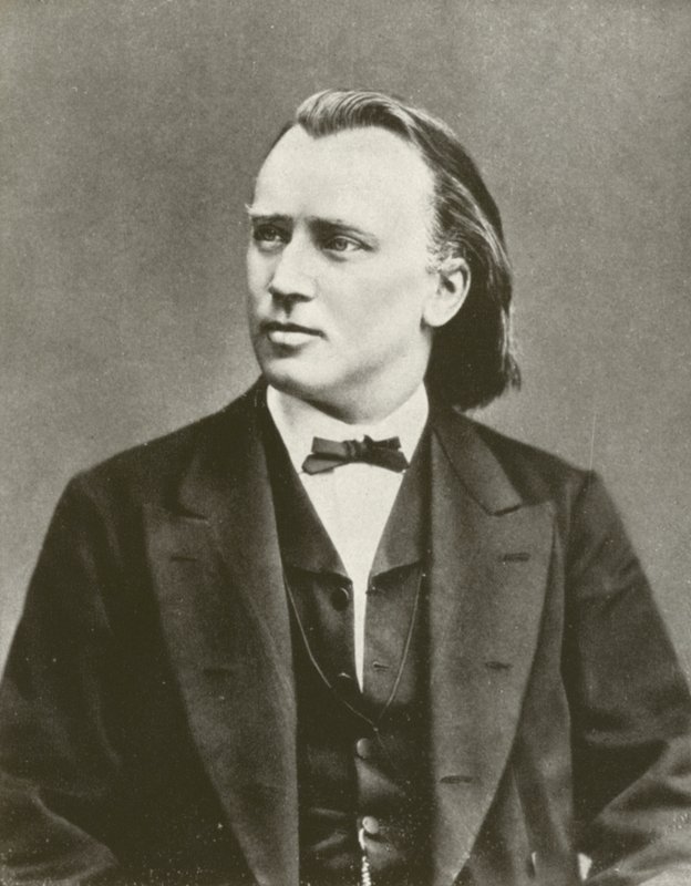 Johannes Brahms, Portrait, c. 1876 by European Photographer