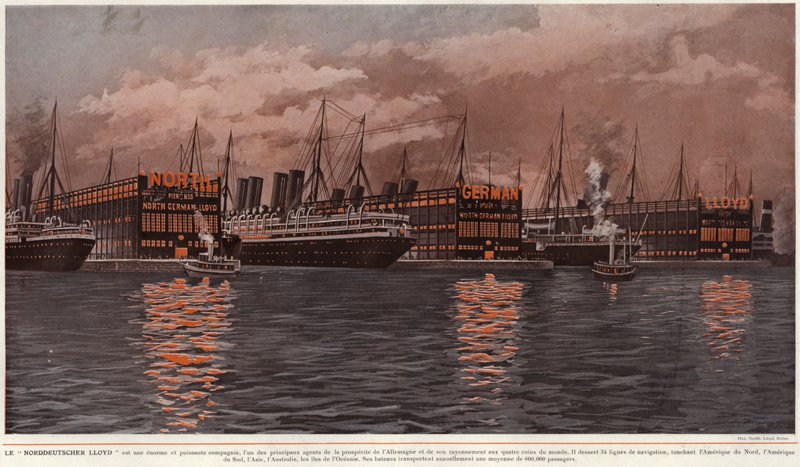 Le Norddeutscher Lloyd by European Photographer