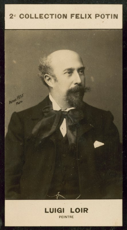 Luigi Loir, Painter by European Photographer