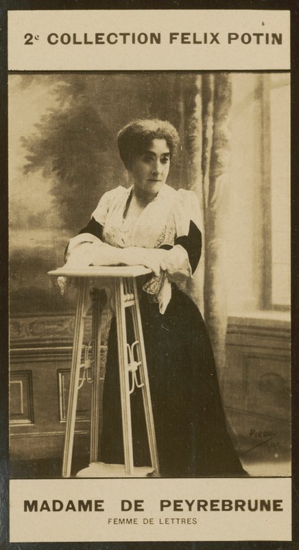 Madame Georges De Peyrebrune, Woman of Letters by European Photographer