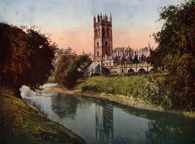 Magdalen College, Oxford by European Photographer