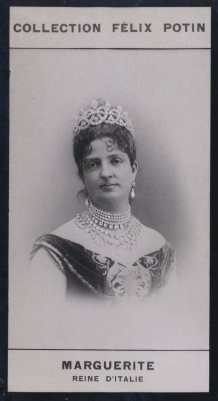 Marguerite, Dowager Queen of Italy (1851) by European Photographer