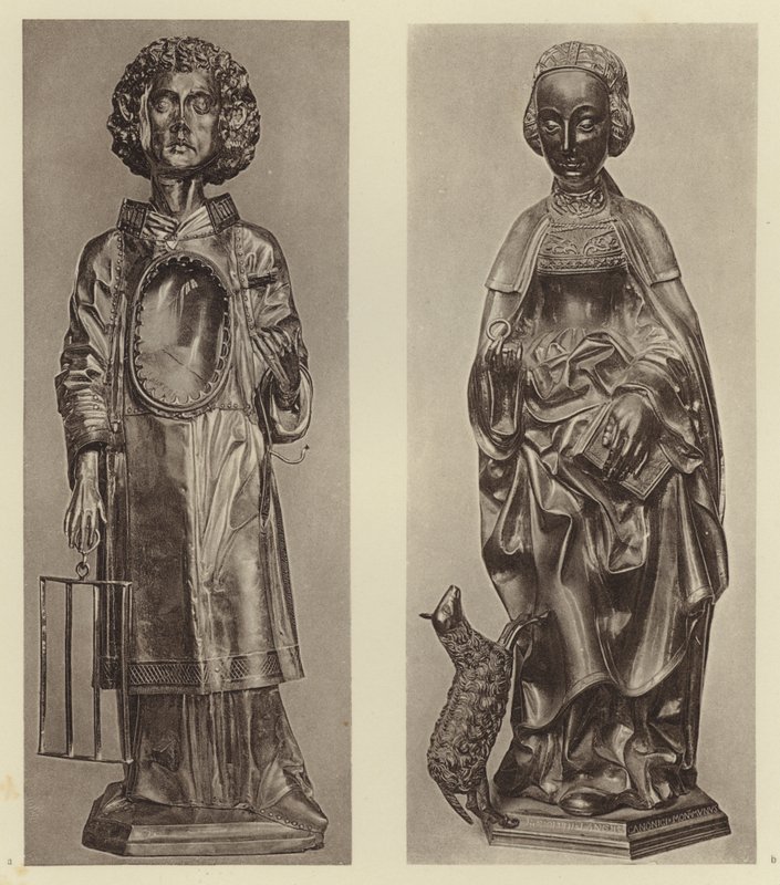 Munster i W, Saint Agnes; Minden, Saint Laurentius by European Photographer