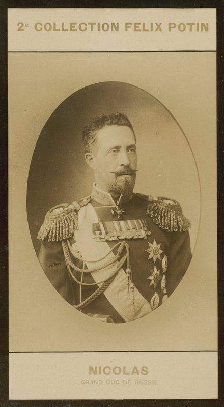 Nicolas Nikolaevich, Grand Duke of Russia by European Photographer
