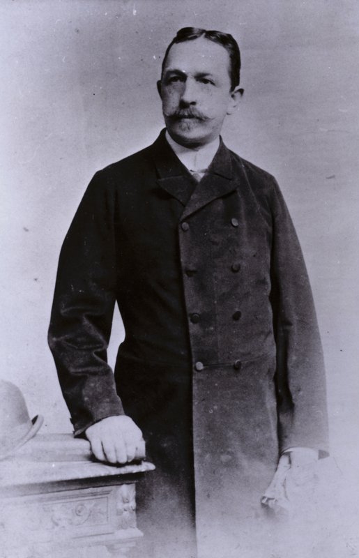 Oskar Lenz, German-Austrian geologist and mineralogist by European Photographer