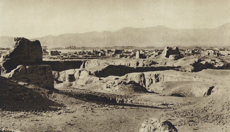 Persia, Ruins of Rei by European Photographer