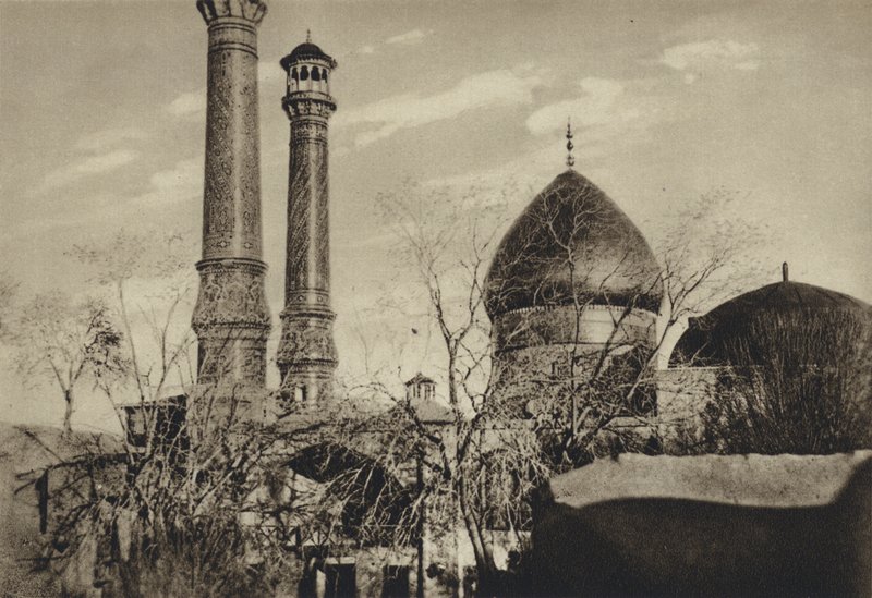 Persia, Teheran, Tomb of Abdoll Asim by European Photographer