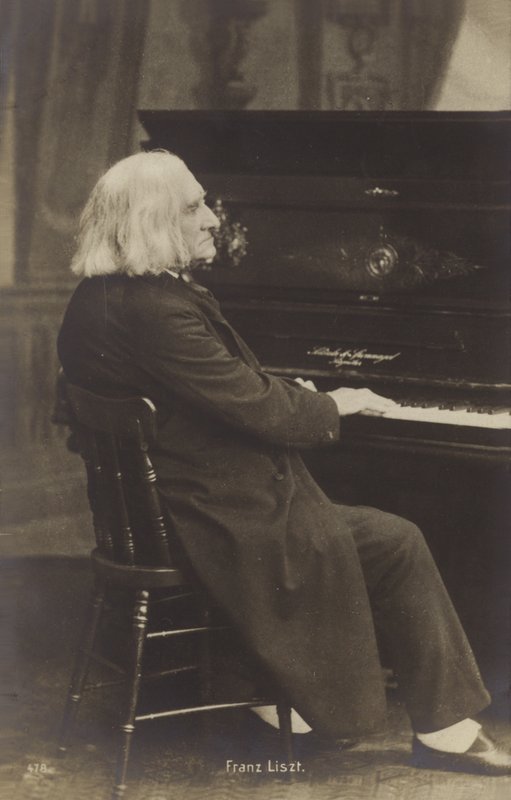 Portrait of Franz Liszt by European Photographer