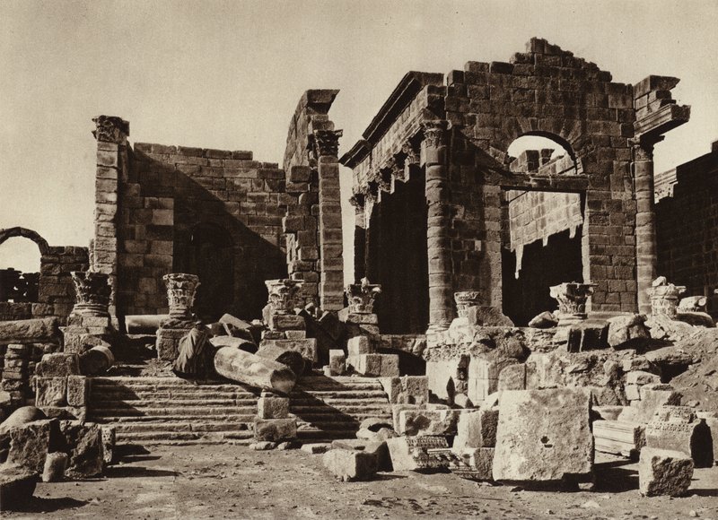 Sbeitia, Temple by European Photographer