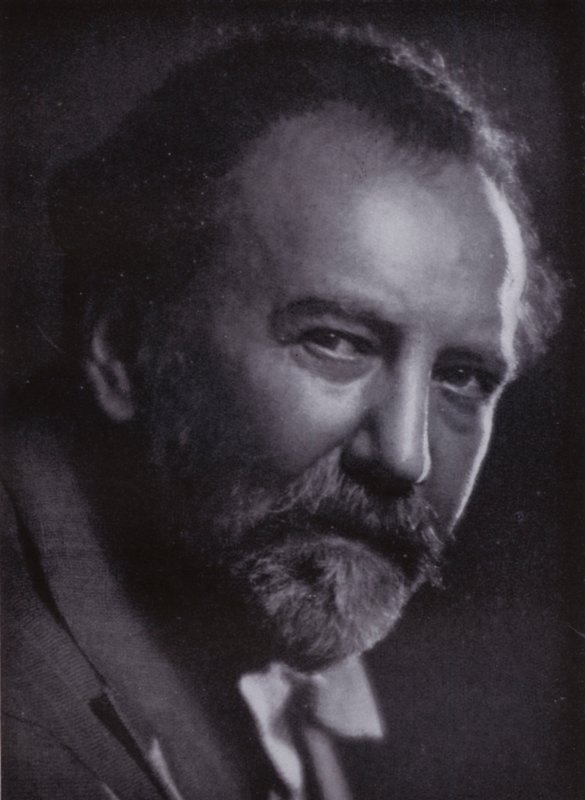 The Late Sir Henry J Wood (black and white photo) by European Photographer