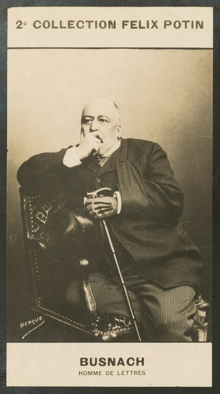 William Busnach, Man of Letters by European Photographer