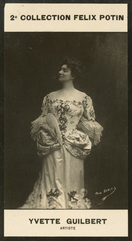 Yvette Guilbert, Artist by European Photographer