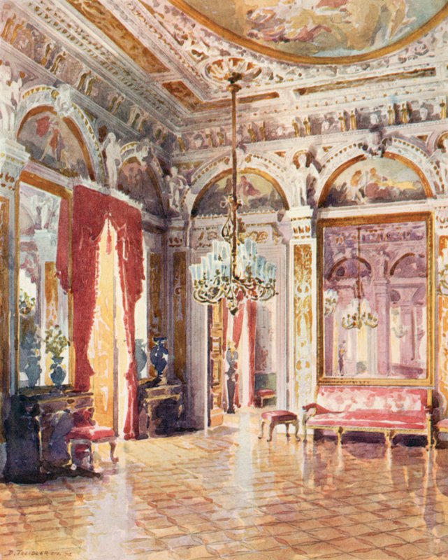 A Corner of the Hall of Honour, Cattete Palace by European School