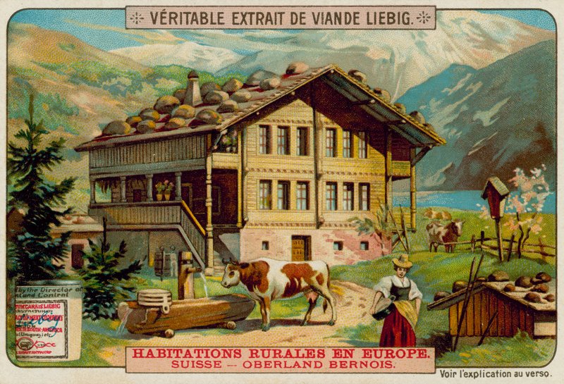 A Swiss Country House by European School