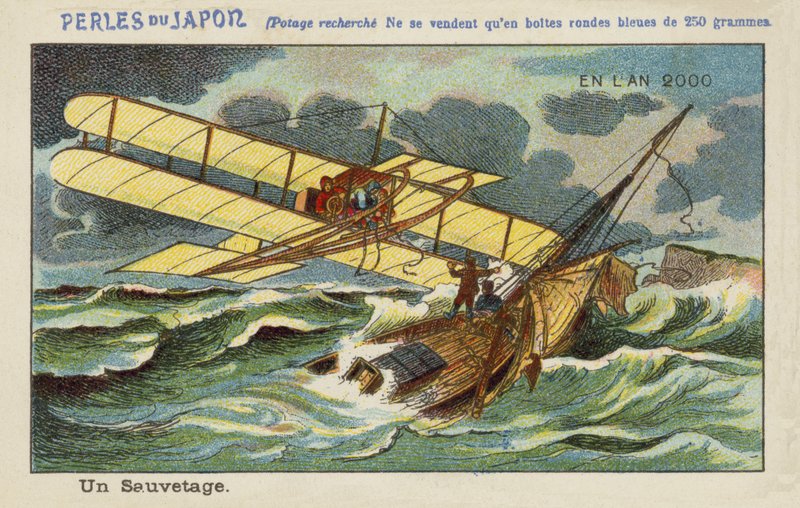 A rescue at sea in the year 2000 by European School