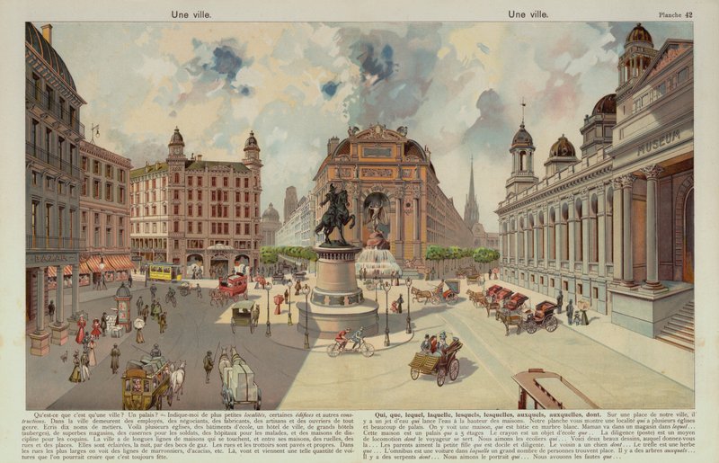 A Town or City by European School