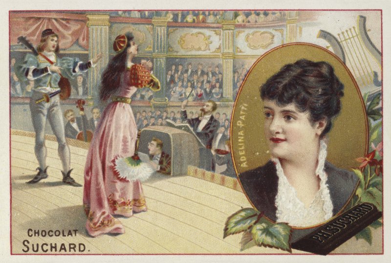 Adelina Patti, Italian opera singer by European School