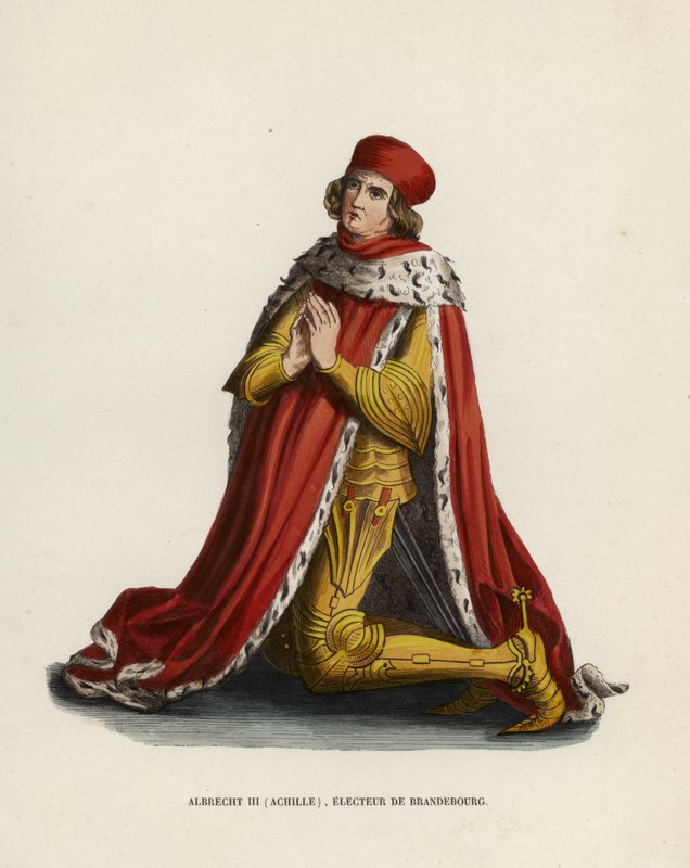 Albrecht III, Achilles, Elector of Brandenburg by European School