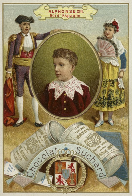 Alfonso XIII, King of Spain by European School