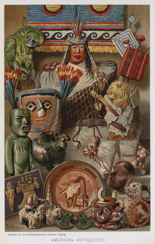 American Antiquities by European School