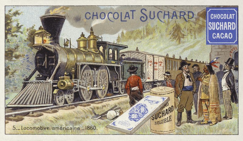 American Locomotive, 1860 by European School