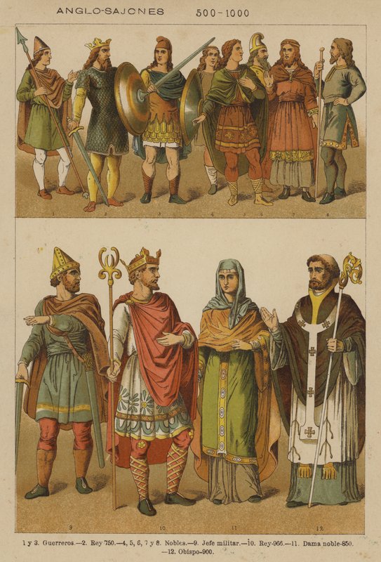 Anglo-Saxons, 500-1000 by European School