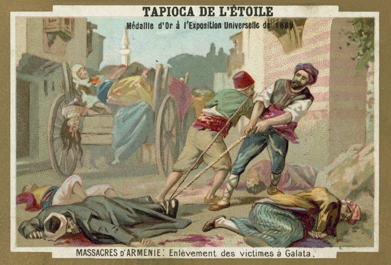 Armenian Massacres, 1894-1896 by European School