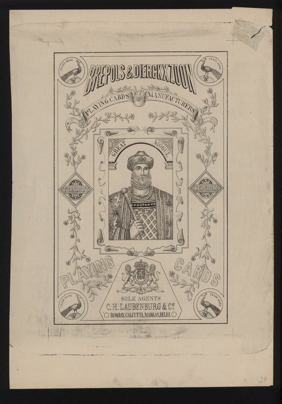 Artwork for Playing Cards by European School