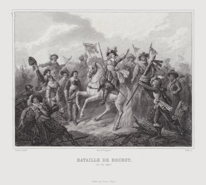 Battle of Rocroi by European School