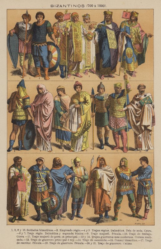 Byzantines, 700 to 1000 by European School