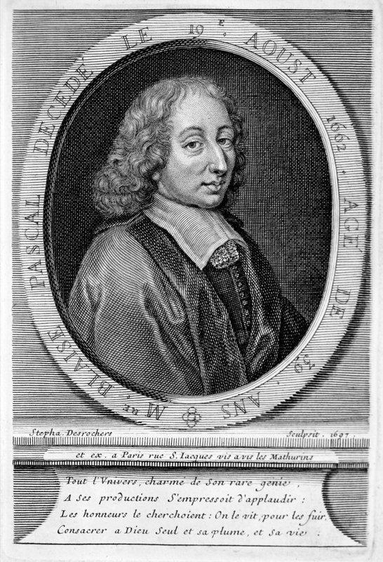 Blaise Pascal, French mathematician and physicist by European School