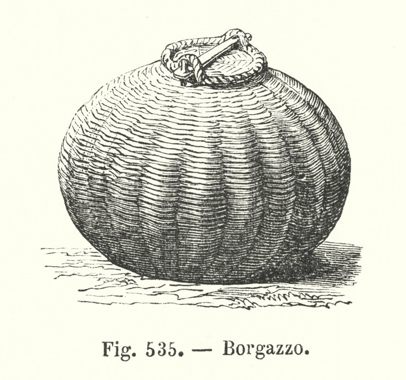 Borgazzo (engraving) by European School