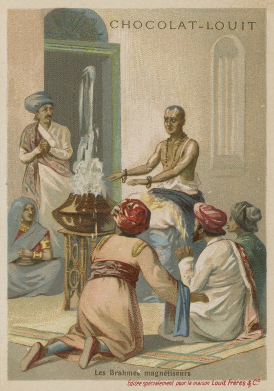 Brahmin Raising Water by Magnetism, India by European School